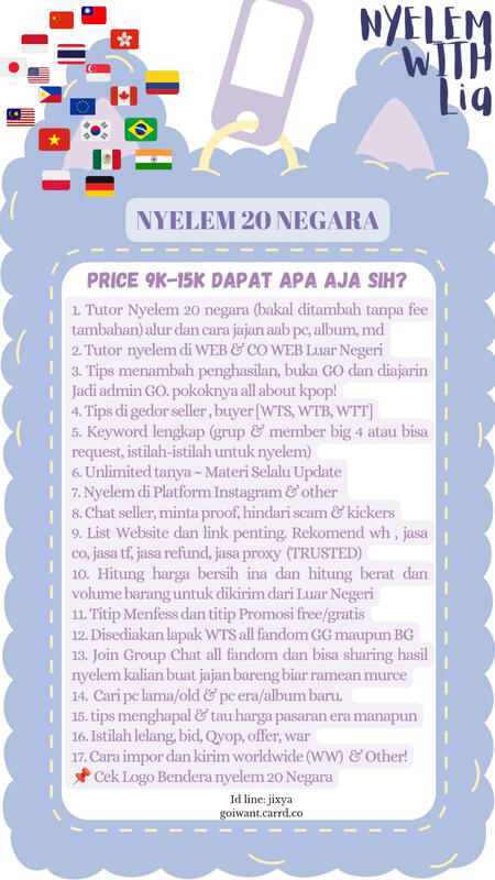 TUTOR NYELEM 20 NEGARA
